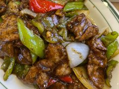 铁板牛肉-吴记百姓菜馆·北京菜·烤鸭(故宫店)