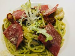 罗勒松子培根大虾意面-POKEE VIA&Brunch·维娅(重庆来福士店)