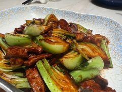 菜梗炒猪肝-菲乐餐厅(三十年经营·湖滨路店)