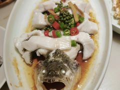 鲜花椒葱油鲈鱼-客语客家菜(琶洲保利店)
