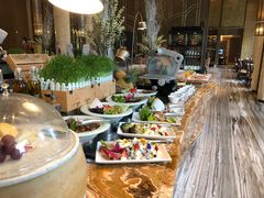 自助取餐区-万达瑞华酒店美食汇自助餐厅(楚河汉街店)