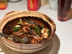 大蒜烧鳝鱼-宝轩渔府·老字号海鲜·正宗津菜(水上店)