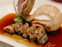 琥珀溏心富贵虾-海味世家·家常菜馆(明州里店)