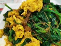 菠菜粉丝炒鸡蛋-东四民芳餐厅(世茂工三店)