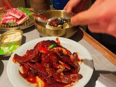 -草家酱蟹炭火烤肉店(珲春南路一店)