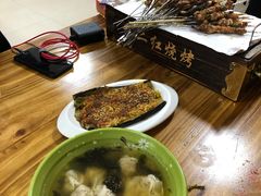 -二红烧烤排骨串(麦岛店)