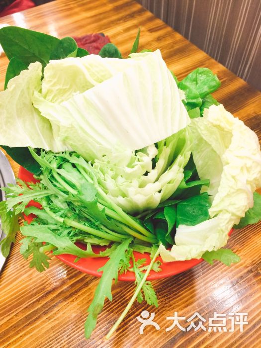 牛到家潮汕涮牛肉火锅蔬菜拼盘图片 - 第14张