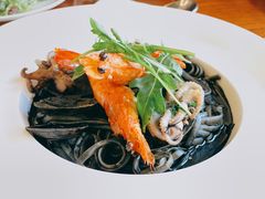 墨鱼汁海鲜意面-UPPER KITCHEN(延安路店)