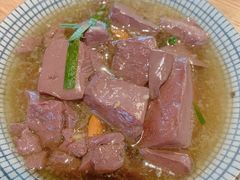 韭菜焖猪红-西酒时光(恒福店)