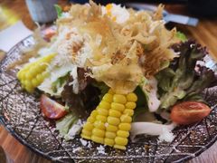 蟹肉温泉蛋沙拉-千懿六本木酒场(常熟路店)