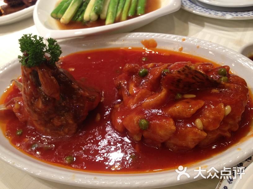 绿波廊(豫园路店)-松鼠桂鱼-菜-松鼠桂鱼图片-上海美食-大众点评网