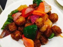 菠萝咕咾肉-甜蜜蜜港式茶餐厅(虹梅店)