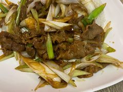 葱爆羊肉-华天新川面馆(闹市口店)