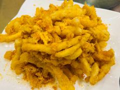 蛋黄肉松蘑菇-桃子餐厅·天津菜(红星路直营店)
