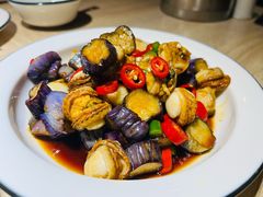 紫山茄拌扇贝-味莊·青岛菜(云霄路店)
