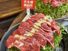 -热火朝天鲜切牛肉火锅(南强街巷店)