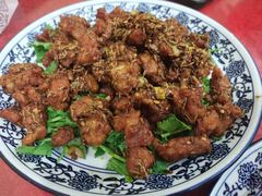 孜然羊肉-北大地皖峰饭馆