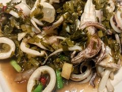 酸菜炒鱿鱼-温岭人家(红花北路店)