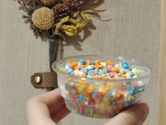 彩虹水果口味冰淇淋-DippinDots得意点(静安大悦城店)