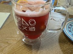 草莓蓝莓茶-仁义涵西餐·咖啡(中华巴洛克店)