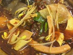 砂锅油泼毛血旺-罗妈砂锅(四川成都奎星楼店)