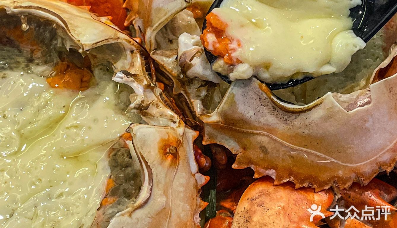 我也吃上了 真的好爱这一口波格力膏蟹！还是蒸汽蒸的！