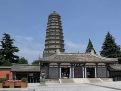 -法门文化景区-合十舍利塔