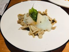 烤菌菇配温泉蛋-新贝乐意大利餐厅(苏州中心店)