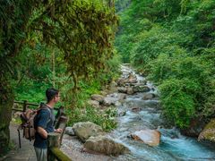 -西岭雪山大飞水景区