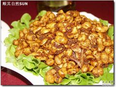 锅巴鱼花生-大眼锅贴水饺(河东店)