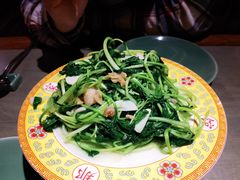 油渣鸡毛菜-那家小馆•北京菜•烤鸭(中关村店)
