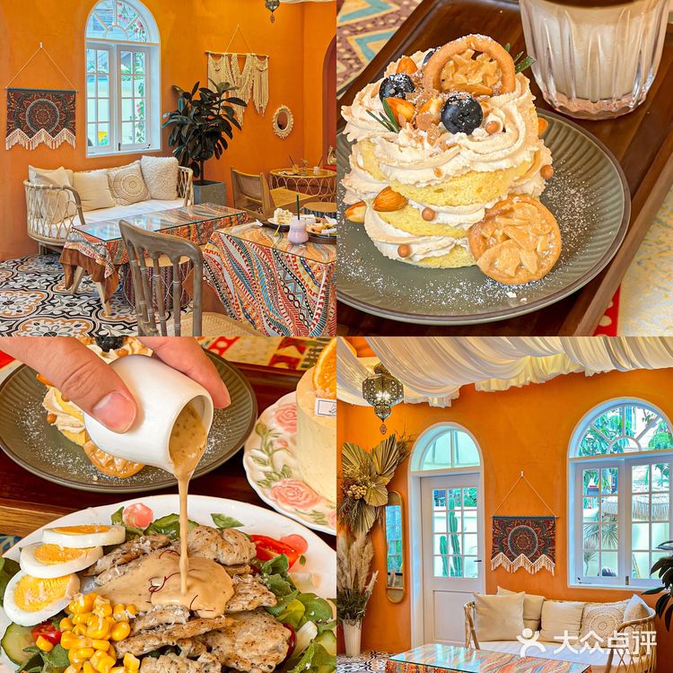 广州这家童话风蛋糕下午茶也太美了…拍了N张