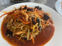 -青海特色美食小炒炕锅牦牛肉火锅