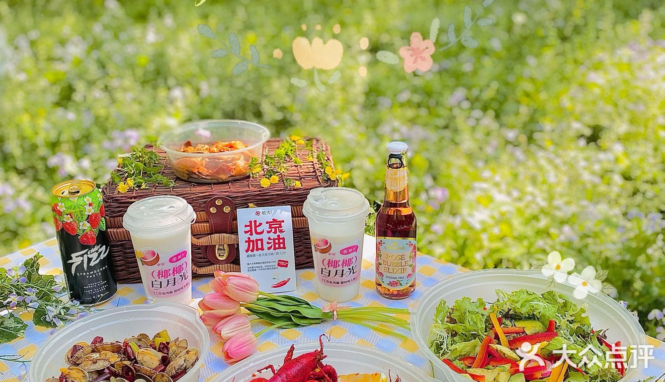 🌸春夏露营🏕️野餐🌿超美味小龙虾