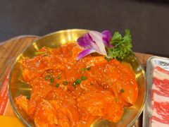 -明洞阿姨·韩式酱蟹烤肉·创意料理(三元桥店)