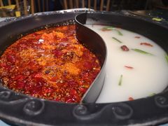 牛油鸳鸯锅底-8号苑自助烤场(西单店)