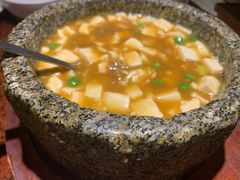 石锅鸡汤豆腐-绿茶餐厅(华联万柳店)