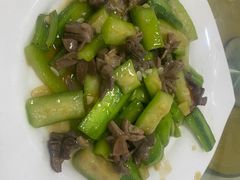 丝瓜鸡杂-辉记虾塘海鲜农庄
