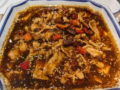 豆花里脊-天添纸包鸡家常菜