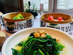 上汤竹笙浸生态时令蔬-广州富力丽思卡尔顿酒店·丽轩·粤菜