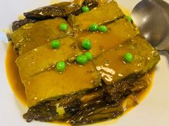长泰黑豆腐烧羊肚菌-临家闽南菜(大唐店)