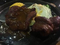 铁板猪颈肉扒-卡朋西餐(较场西路店)