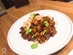 酱爆桃仁鸡丁-四季民福烤鸭店(前门廊房二条店)