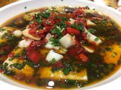 目鱼蛋蒸臭豆腐-小老板海鲜酒家(董家渡店)