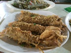 -班赞海鲜市场胖阿姨加工点