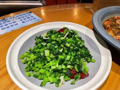 芥菜炒虾皮-荣小馆(杭州大厦店)