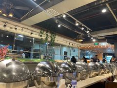 自助取餐区-汉丽轩韩式自助烤肉(大学城龙湖U城天街A馆店)
