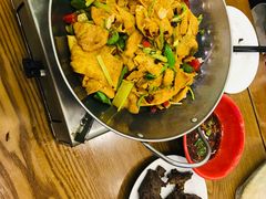 干锅井冈山豆皮-老回回饺子馆(海洋馆店)