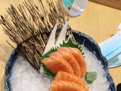 三文鱼刺身-林妈妈村·日式料理(宝山万达店)