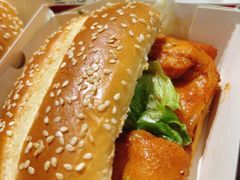 新奥尔良烤鸡腿堡-肯德基(传媒广场店)